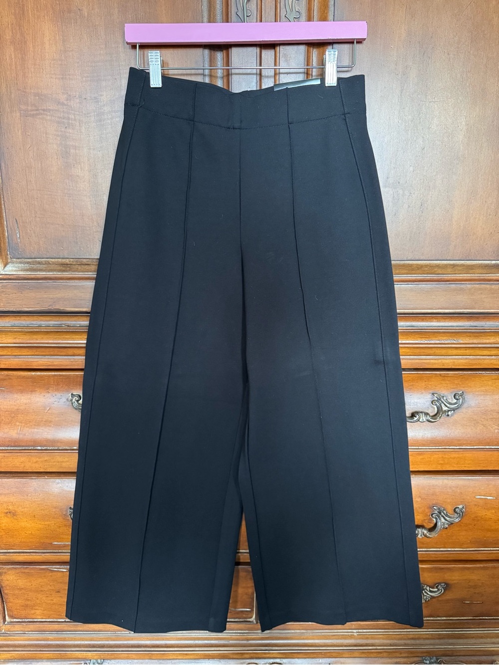 Jones New York Black Wide-Leg Dress Pants